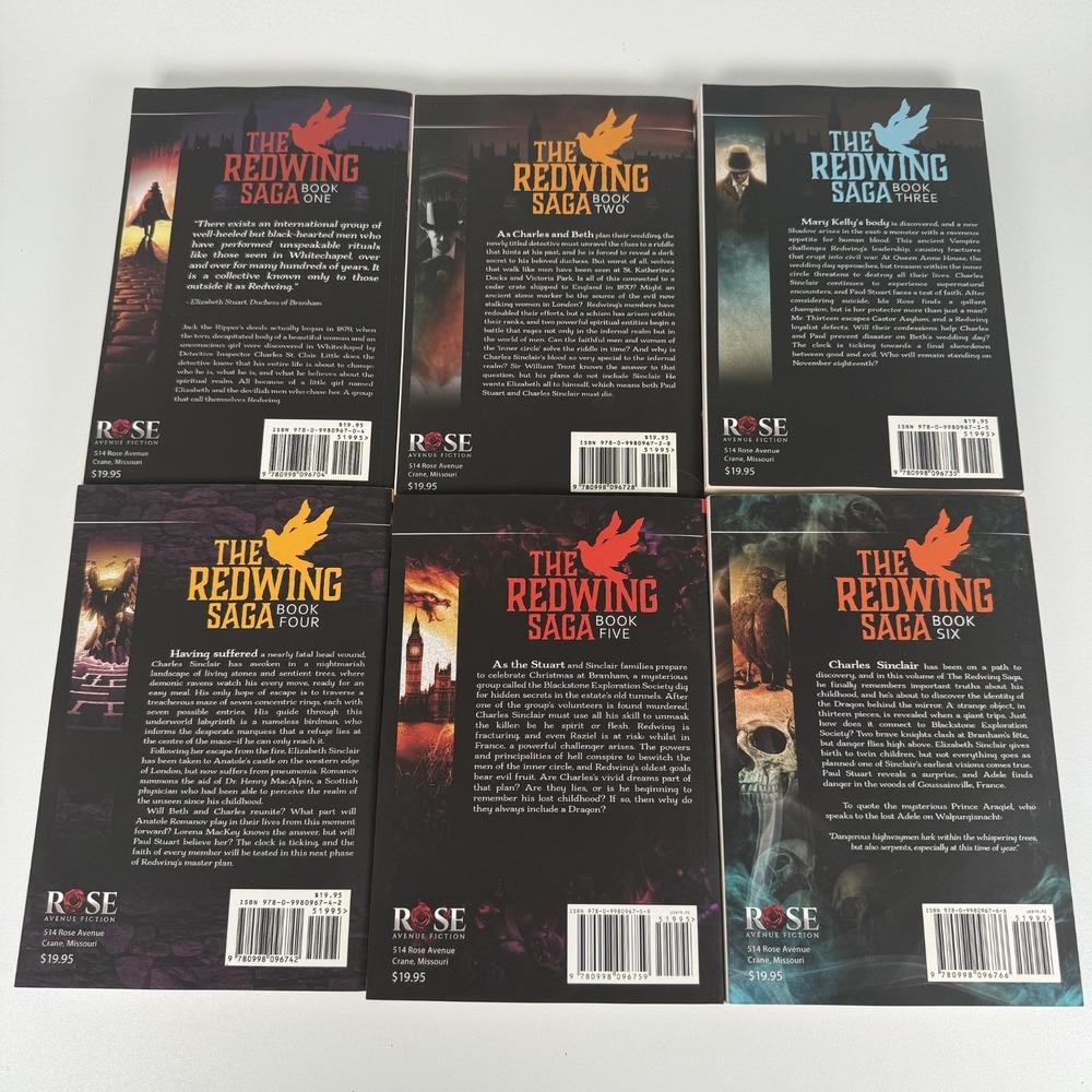 The Redwing Saga by Sharon K Gilbert - Books 1 - 6 - Picture 3 of 3